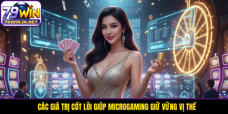 Các giá trị cốt lõi giúp Microgaming giữ vững vị thế